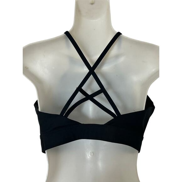 Nike Dri-FIT Swoosh High-Support Sports Bra Rainbow Racer Womens XL Training NE - Picture 5 of 8